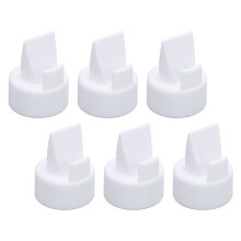 6PCS de valves en silicone en forme de bec de canard pour les tire-laits S2, S1 et 9 Plus