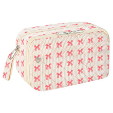 Lindo Estuche para Lápices para Niñas, Estuche de Pana con Cremallera, Estuche Estético con Compartimentos e