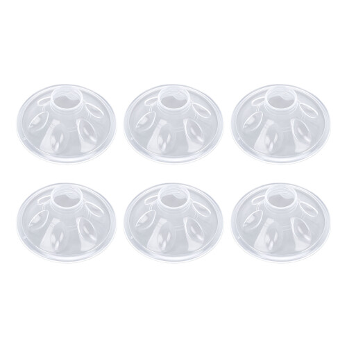 6 Pack 24mm Silicone Flange Cushions for Breastpump Insert Replacement 2
