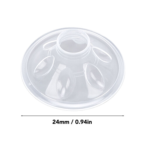 6 Pack 24mm Silicone Flange Cushions for Breastpump Insert Replacement 1