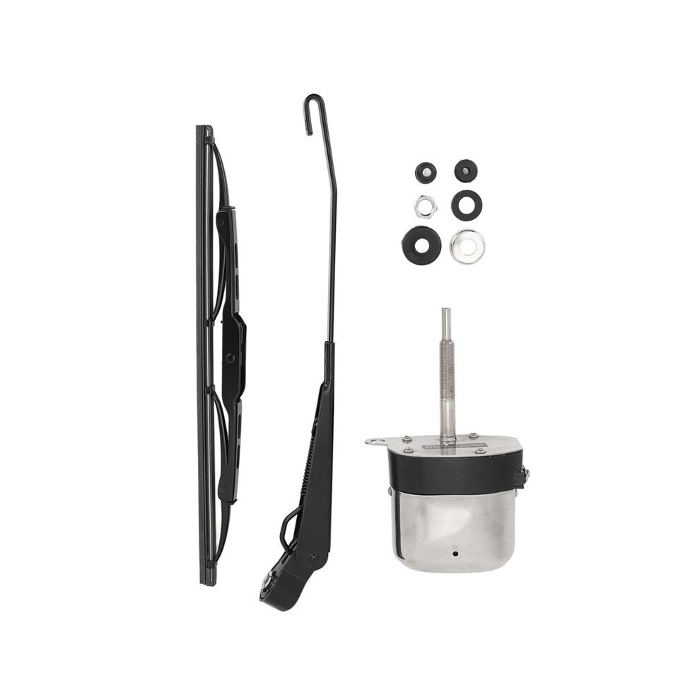 Electric Motor Wiper Powerful Wear Protected Wiper Motor Blade Kit For Tractor Fishing Boat Atv Utv 6032948351382