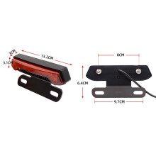 E-Bike Front Brake Rear Light Taillight Set 24V 36V 48V Ebike Headlight with for Electric Bike Scooter