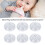 6 Pack 24mm Silicone Flange Cushions for Breastpump Insert Replacement 4