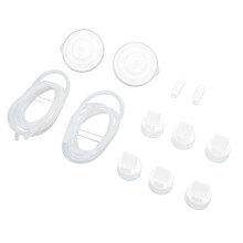 Tubes en silicone blancs anti-reflux pour pompe