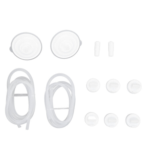 Tubes en silicone blancs anti-reflux pour pompe 1