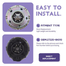 12V Silnik Dmuchawy Nagrzewnicy Automatyczna Dmuchawa AC dla X-Trail T30 2001-2007 27225-8H31C 27225-8H310 272258H90B LHD
