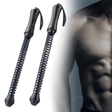 2PC Ropeless Battle Rope, Cordless Training Jump Rope Weighted Workout Ropes for HIIT Home Exercise Fitness Equipment