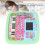 Toddler Learning LED Tablet | Spanish Alphabet Words Numbers Math | Green 8