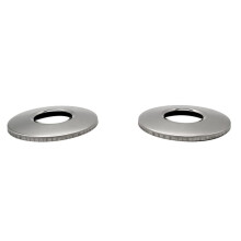 2Er-Pack Poolleiter-Rosette, Edelstahl-Rosettenplatten für Pool-Handlauf, Pool-Handlaufabdeckungen für Eingelassene Pools
