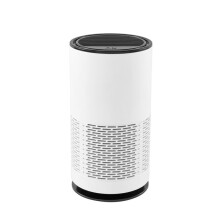 Billuftrenare för Hemrenare Hepa-Filter Desktoprenare USB Uppladdningsbar BäRbar Luftrenare Diffuser-Vit