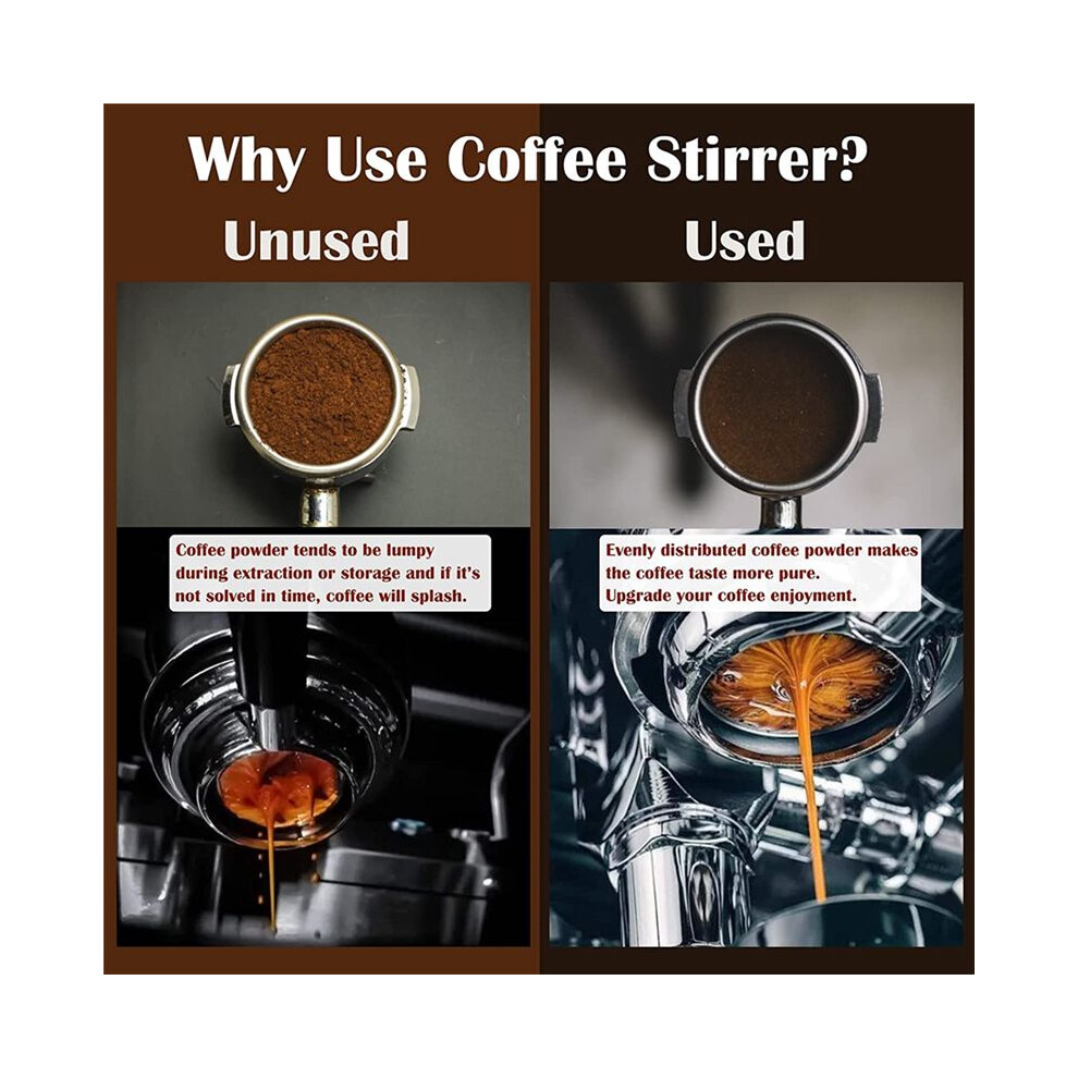 Wdt Tool Espresso Magnetic Coffee Stirrer Distribution Tool For Espresso Stirrer Coffee Stirring Tool With Stand 6031902505564