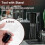 WDT Tool Espresso Magnetic Coffee Stirrer Distribution Tool per Espresso Stirrer Coffee Stirring Tool con Supporto 2