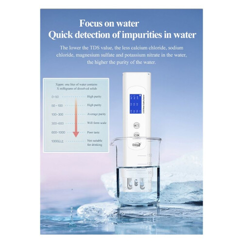 Linshang LS310 COD, TOC, UV275, TDS Meter Digital Water Tester for Drinking Water, Surface Water 1