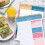 2PCS to Do List Notepad Planner Notebook,5.6 x 8.5Inch Weekly Planner Daily Task Pad Productivity Note Organizer 3