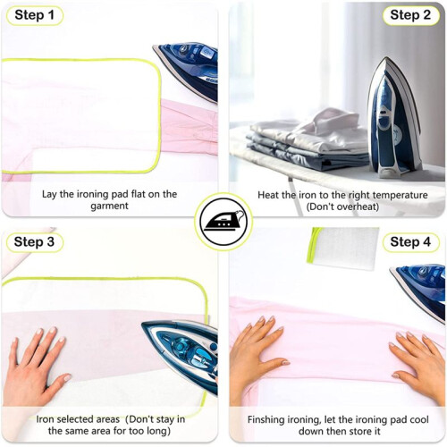 15 PeçAs Pano para Passar Roupa Muti-Protetor 24X16 Polegadas sobre TáBua de Passar Pano Pressionado para Passar ReutilizáVel 1