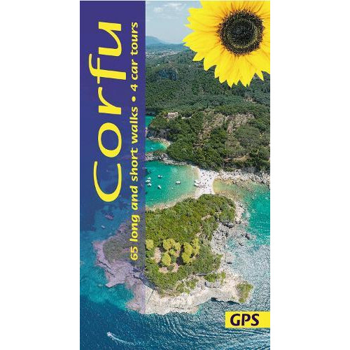 Corfu Sunflower Walking Guide Paperback Book