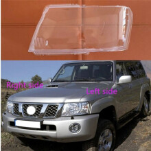 Koplamp Linksvoor Clear Lens Cover Lampenkap voor  Patrol Y61 2004-2011 Auto  Light Lamp Transparantie Licht