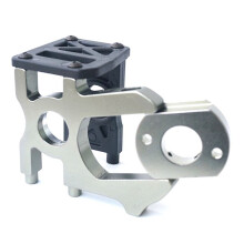 R70 Mp10 1:8 Rc Car Methanol Car Motor Mount Holder Diy Electric Motor for Unlimited Hsp Feishen