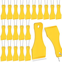 20 STÜCKE Plastikschaber SchlüSselanhäNger Lotterielos Scratcher SchlüSselanhäNger Schaber für Lottoschein Scratcher SchlüSselanhäNger