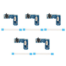5Pcs Power PCB Board Power Off Reset Board with Flex Ribbon Cable for PS2 SCPH 70000 75000 77000 79000