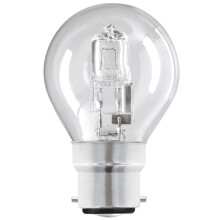 Status 42SHRBCC1PK8 Halogen Round Bulbs B22, 42/55 W, Set
