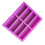 4PCS Rectangle Silicone Mold  Bar Maker Chocolate Cornbread Cheesecake Soap Mould 2