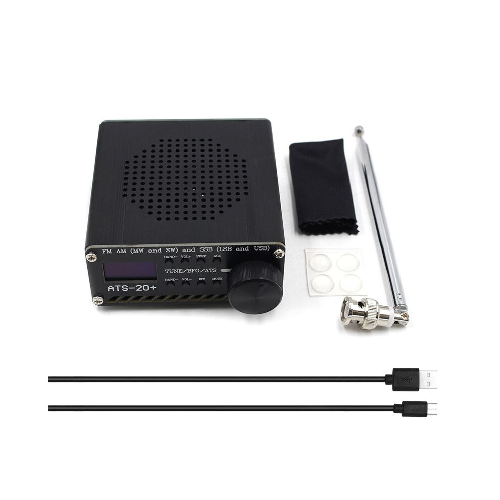 Ats-20+ Si4732 All Band Radio Receiver Dsp Sdr Receiver Fm Am(Mw And Sw)Ssb (Lsb And Usb) 4711764479600