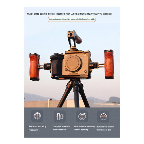 Per  FX30 FX3 Camera Cage Quick Pack Rabbit Cage Camera Protection Cage Support Stabilizzatore 1