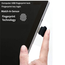 USB Fingerprint Reader Computer USB Fingerprint Lock para Windows 10 11 Hello USB Fingerprint Sign-In Unlock Module