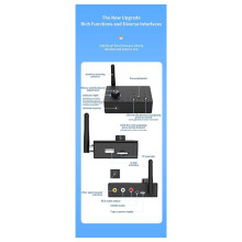 HIFI 5.4 Receiver Digital to Analog Digital to Analog Remote Control Optic Fiber Converter Adapter