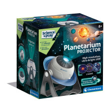Clementoni- Star Projector: With Lights, AR App & Space Exploration (8+ Years)