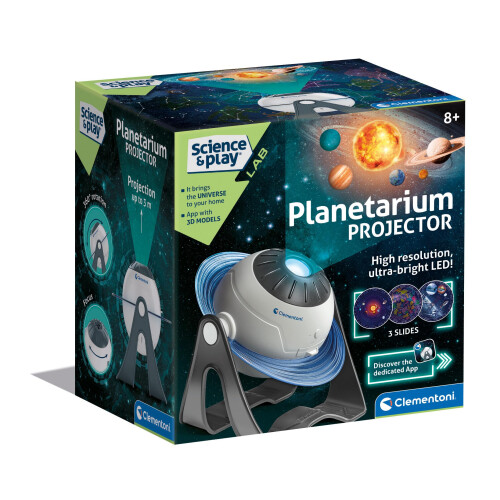Clementoni Clementoni- Star Projector: With Lights, AR App & Space Exploration (8+ Years)