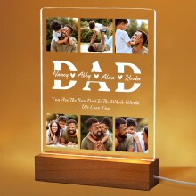 Personalised Fathers Day Dad Gifts for Dad 7 Colors Night