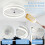 Ceiling Fan with Lights,16inch Flush Mount Ceiling Fans 6