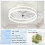 Ceiling Fan with Lights,16inch Flush Mount Ceiling Fans 5