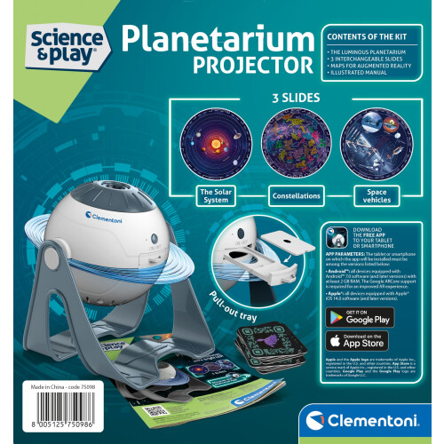 Clementoni Clementoni- Star Projector: With Lights, AR App & Space 2