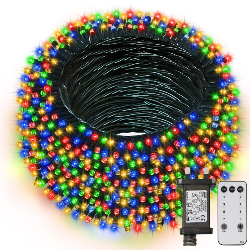 CCILAND Christmas Tree Lights Mains Powered, 40M 400 LED