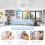 Ceiling Fan with Lights,16inch Flush Mount Ceiling Fans 2