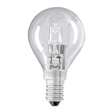 6 x 28W = 40W Equivalent SES E14 Small Screw Cap Clear Low Energy Saving Halogen Golf Ball Globe Round Lamps