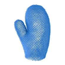 Gant de bain Supracor Spa, Exfoliant pour le corps et le visage, Bleu