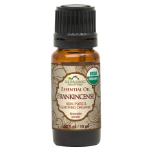 US Organic 100% Reines Weihrauchöl, USDA-zertifiziert, dampfdestilliert, Boswellia serrata, aus Indien, topisch oder im Diffusor