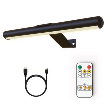 Rechargeable Picture Light for Art Painting with Remote Battery Operated,Painting Light 300LM Dimmable Timer, Art Display LED Picture Light for Paint