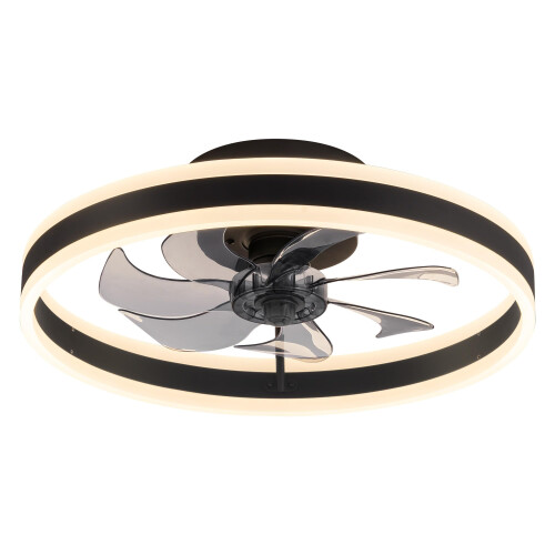 NEWSEE LED Ceiling Fans with Lights Reversible Remote,
