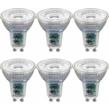 SYLVANIA RefLED Platinum GU10 LED Light Bulb, Dimmable,