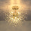 Rayofly Modern Crystal Chandeliers Ceiling Light, Firework 1