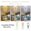 Rayofly Modern Crystal Chandeliers Ceiling Light, Firework 4