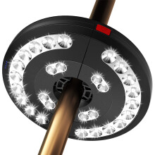 Garden Parasol Lights LED, Patio Umbrella Pole Light, USB