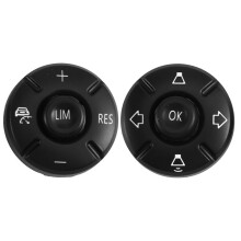 61319325920 61319360507 Car Steering Wheel Cruise Control Button Cover Trim for Cooper F55 F56 F57 F60 C Style