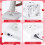 Wsndyjia Valentines Day Decor Lighted Tree, 18pcs 5