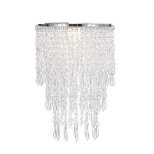 Chandelier Light Shade for Ceiling Pendant Light, Easy Fit Crystal Lamp Shade Rainbow Color Chandelier Easy Fit Lampshades for Ceiling Lights for Bed